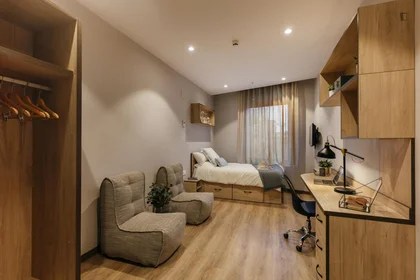 Private room in residence at Calle Portuetxe, image 1 of 16
