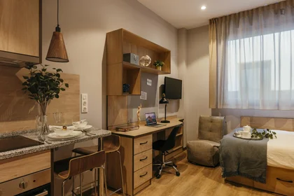 Private room in residence at Calle Portuetxe, image 13 of 16