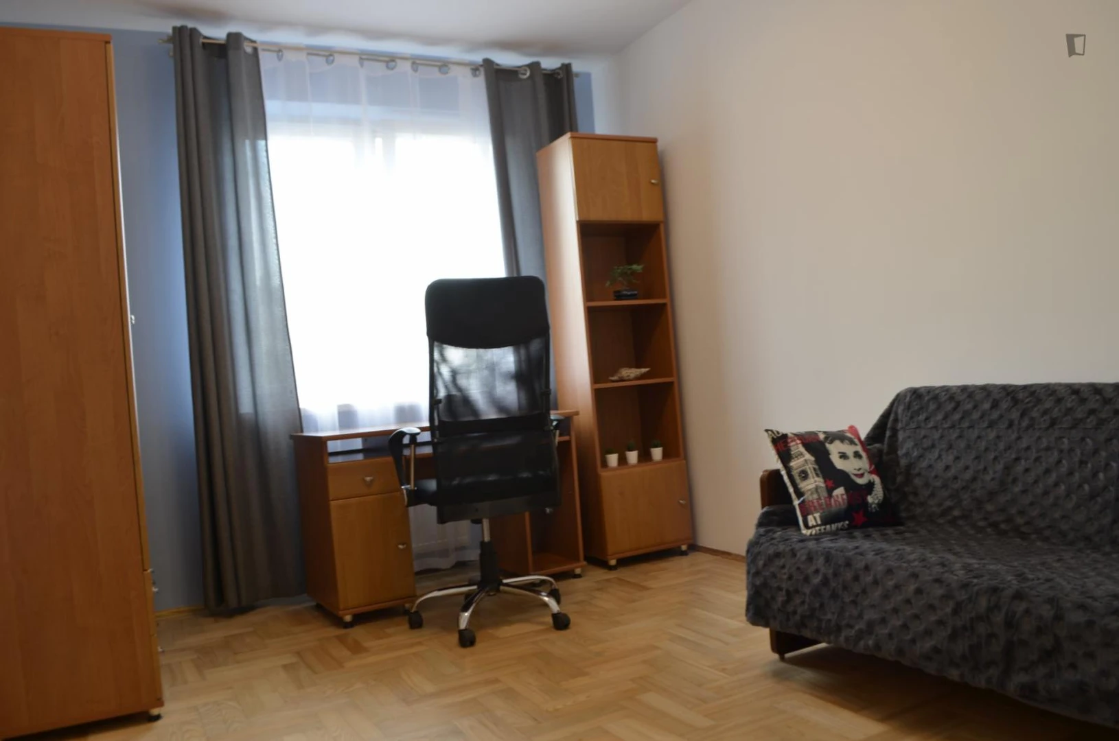 Bright private room in krakow