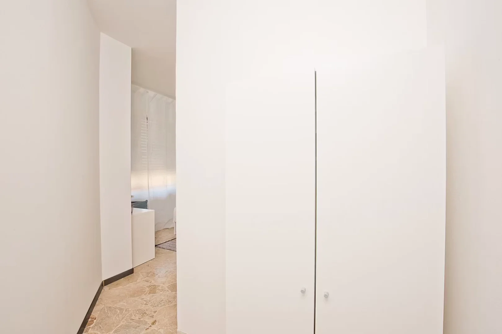 Student room in  with study area and shared facilities