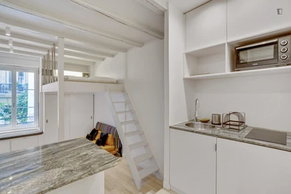 Stylowe mieszkanie typu studio w Paryż
