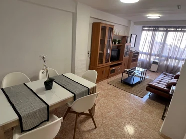 Helles Privatzimmer in Malaga