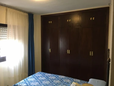 Málaga de çift kişilik yataklı kiralık oda
