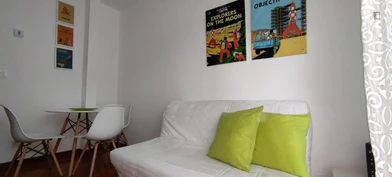 Komplette Wohnung voll möbliert in Santander