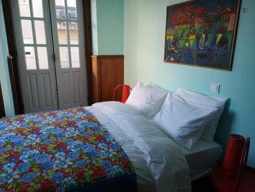 Bright private room in Braga