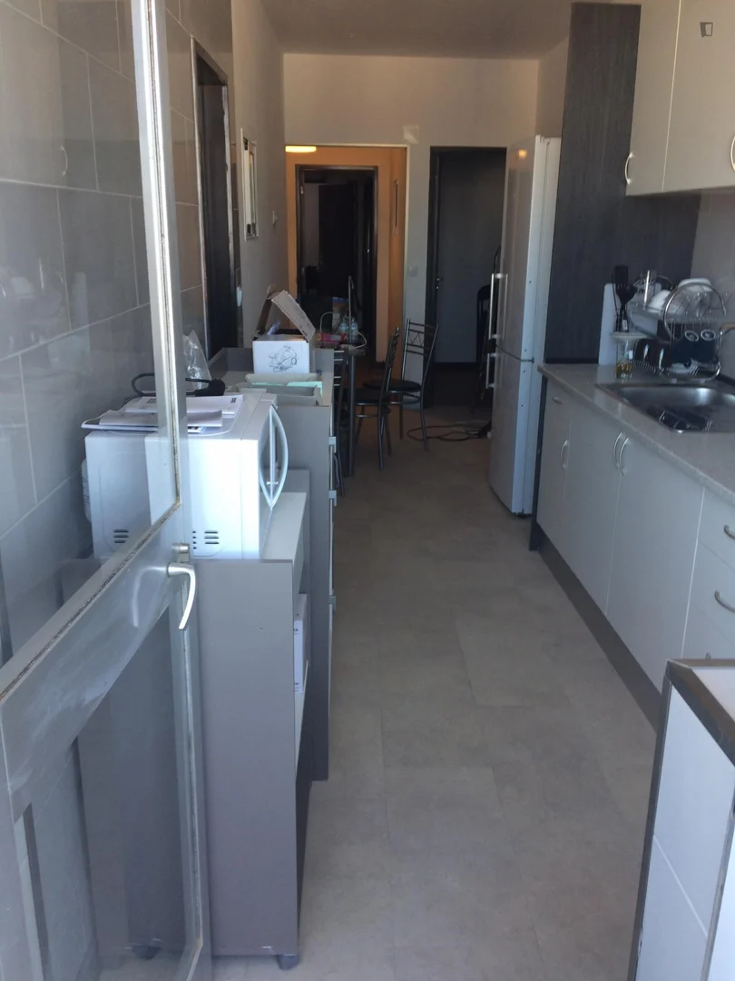 Student-friendly room in  with modern amenities