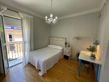 Stanza privata con letto matrimoniale Sevilla