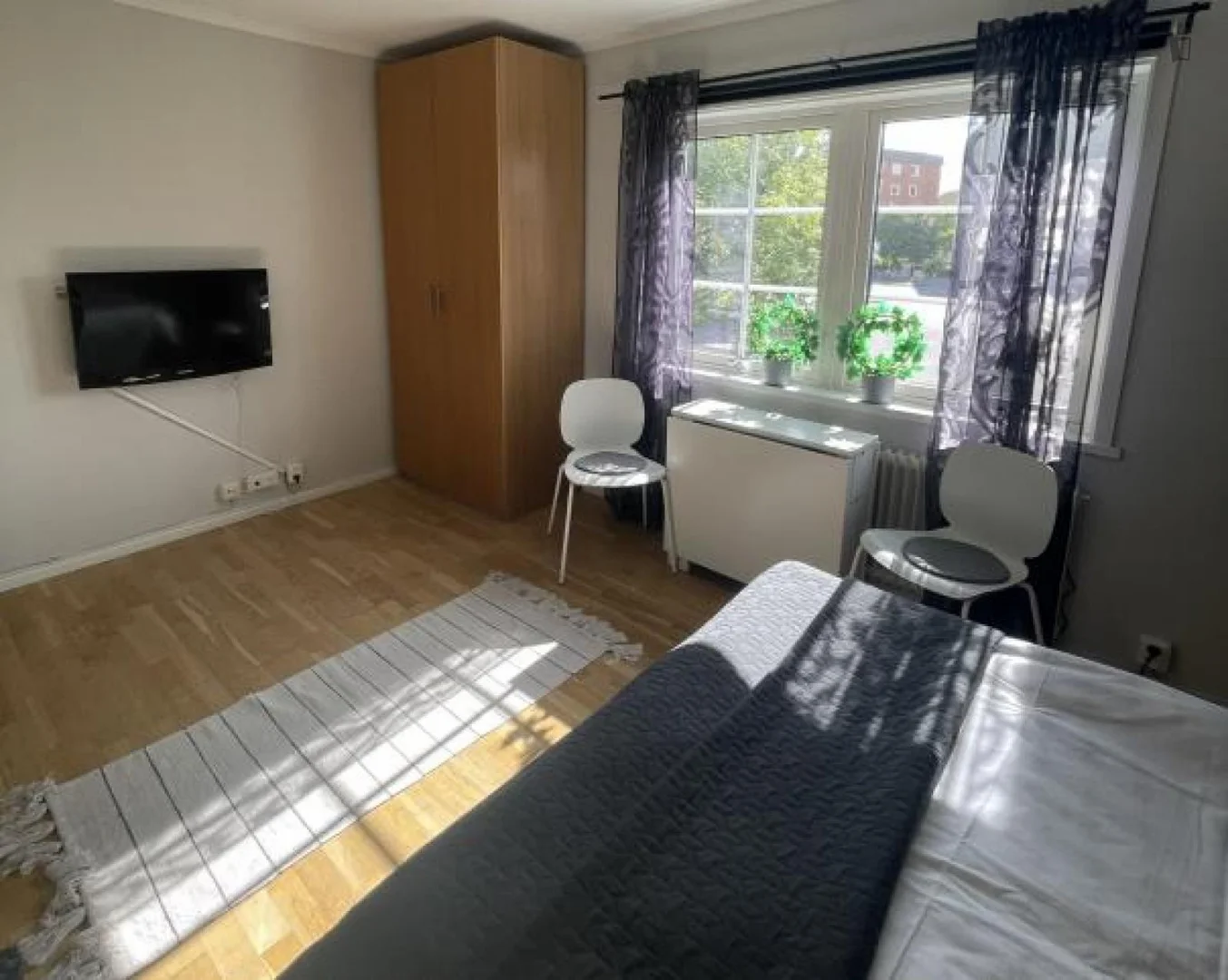 Chambre d'étudiant confortable et spacieuse dans 