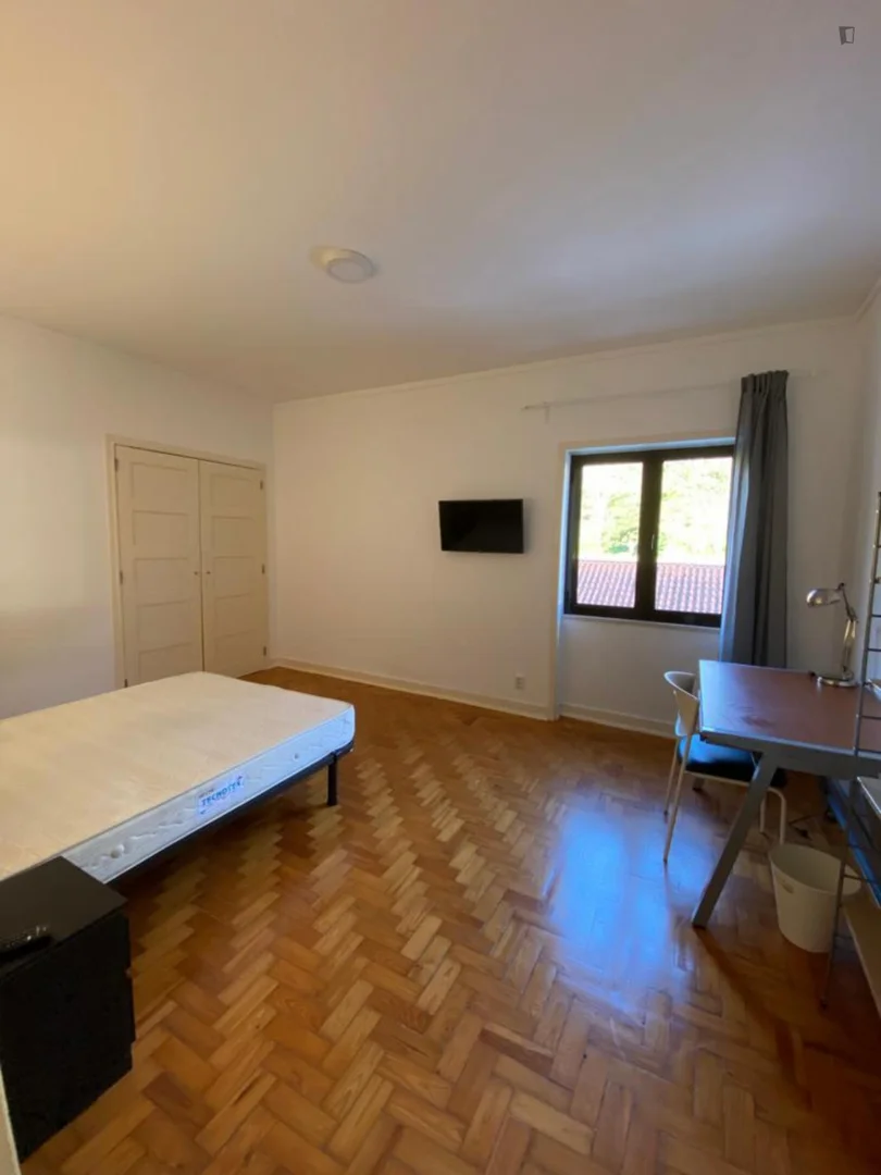 'de modern olanaklara sahip öğrenci dostu oda
