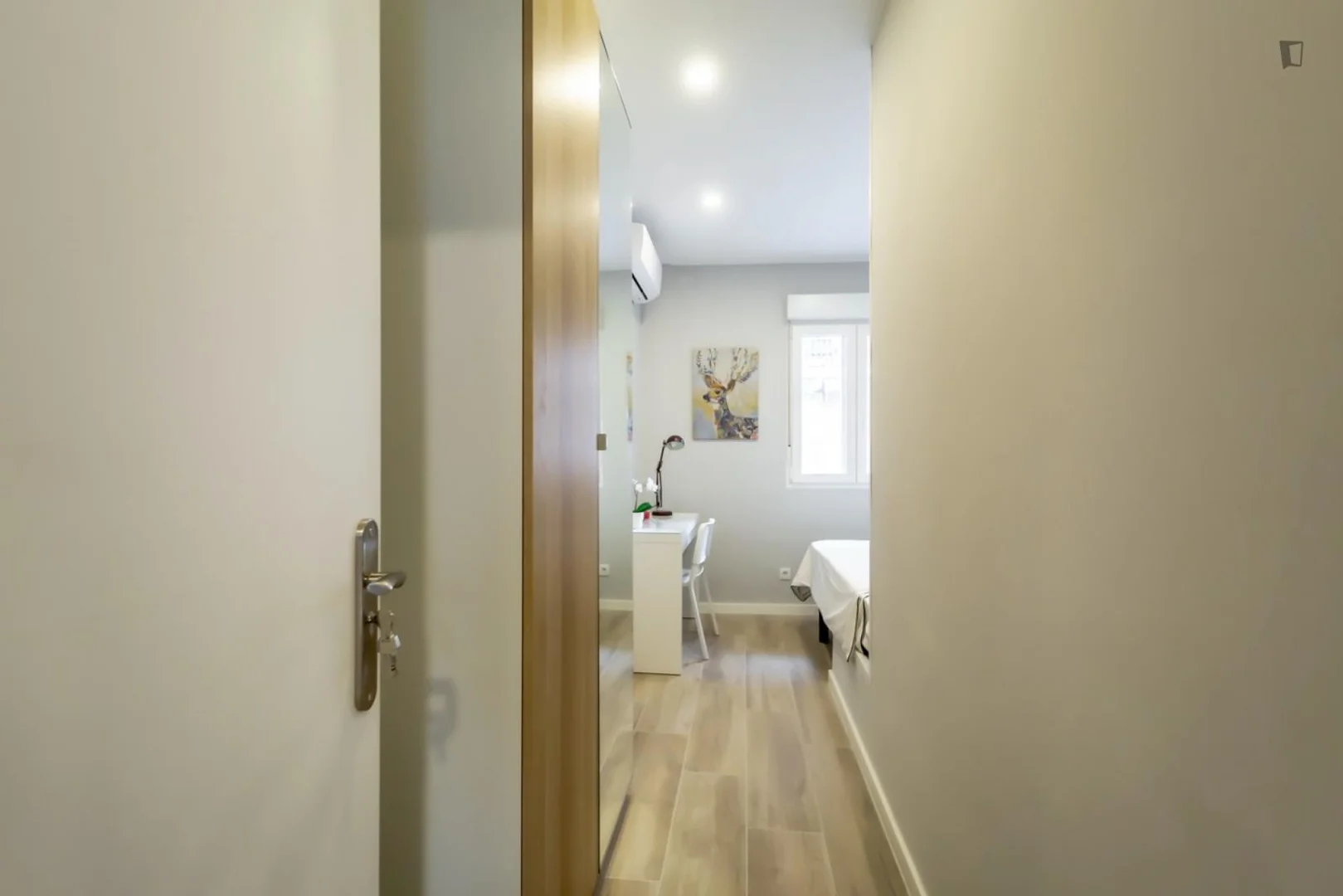 Chambre d'étudiant confortable et spacieuse dans 