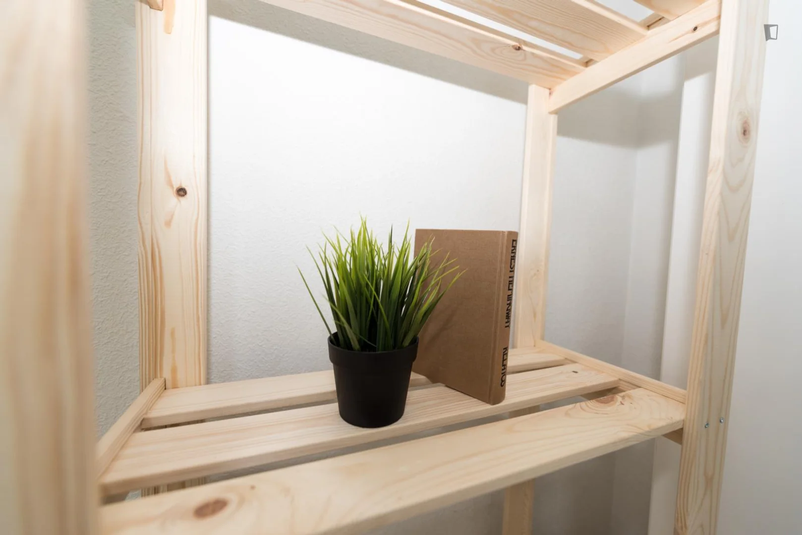 Habitación asequible para estudiantes con buena iluminación en 
