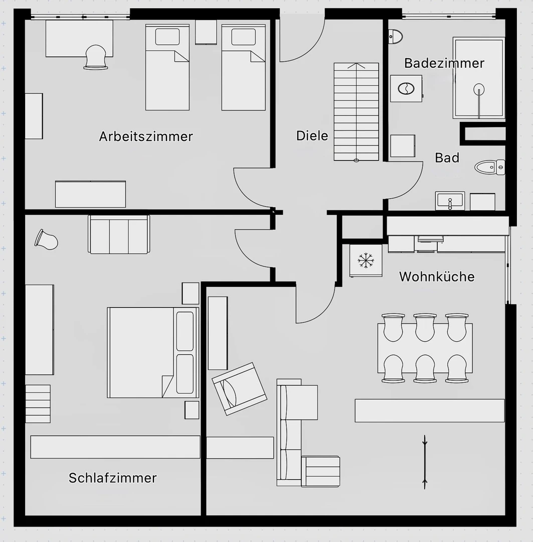 Alquiler de habitaciones por meses en Darmstadt