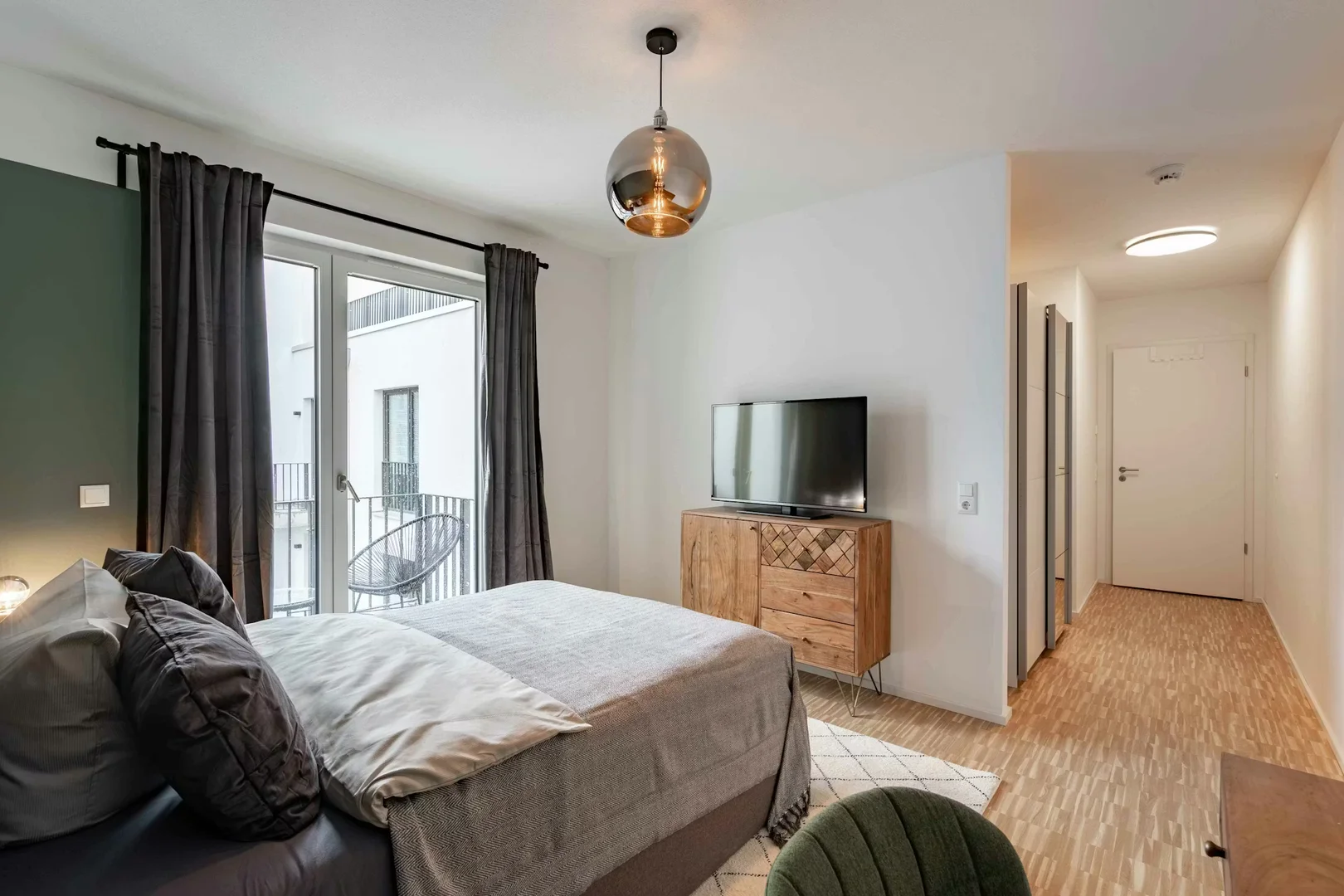 舒适的学生公寓，位于