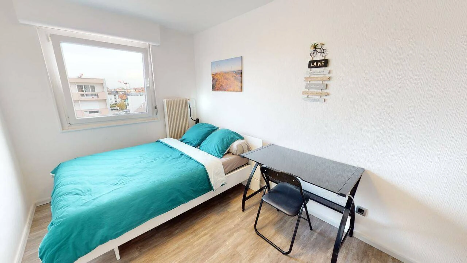 Room for rent with double bed colmar