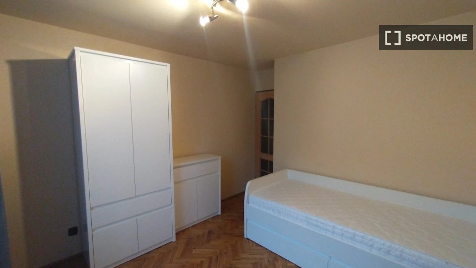 Bright private room in Lublin