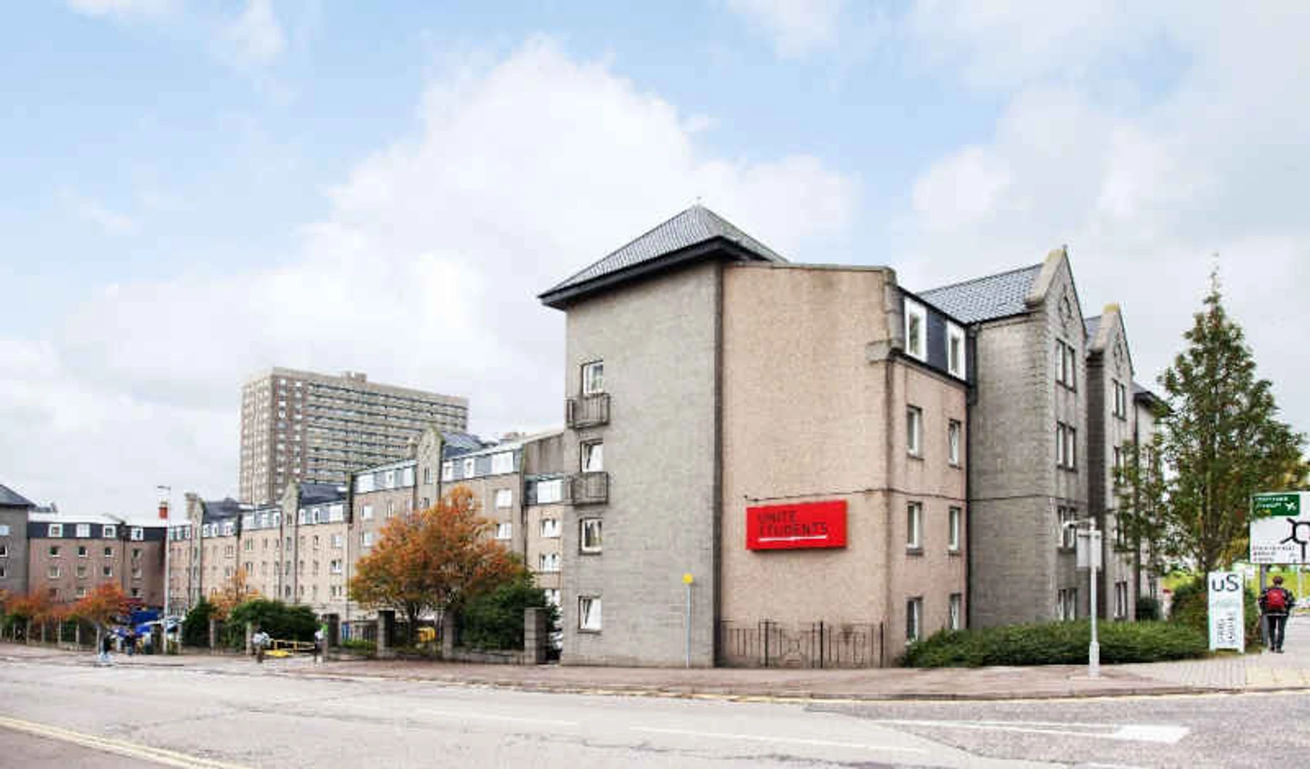 Accommodation in the centre of Aberdeen