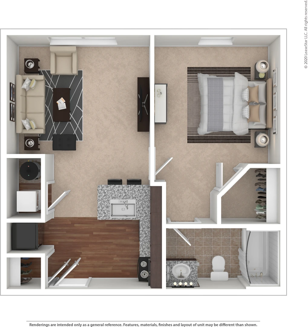 Appartamento con 2 camere da letto a saint-louis