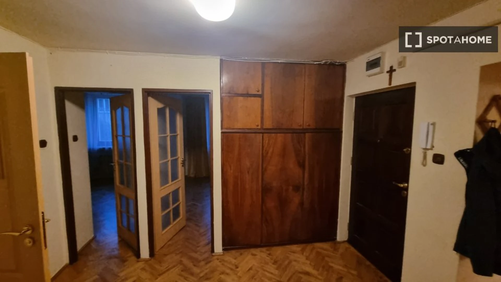 Chambre à louer avec lit double Lublin