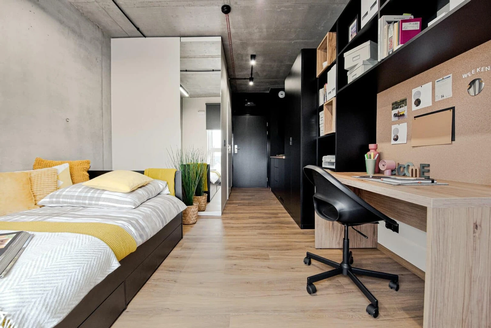 Convenient studio apartment for student living in 