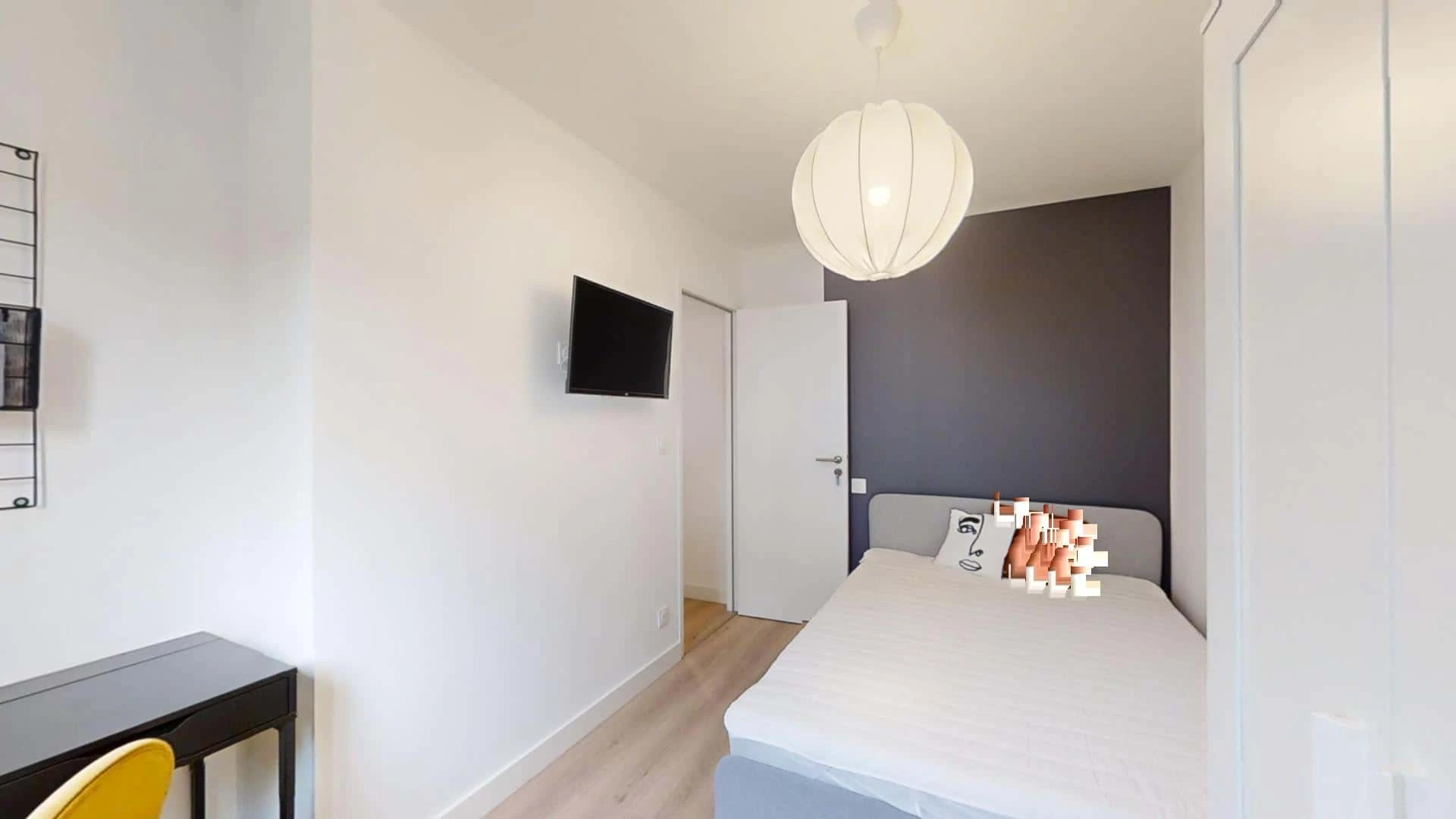 Funktionelles Studentenzimmer perfekt zum Studieren in 