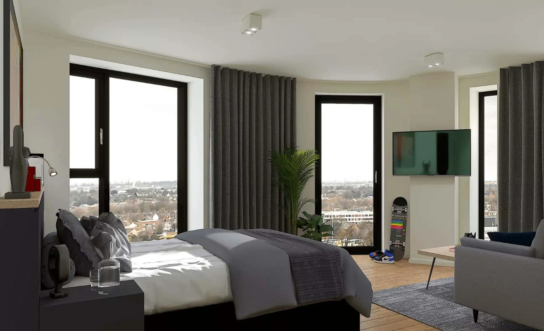 Luminoso e moderno appartamento a Coventry