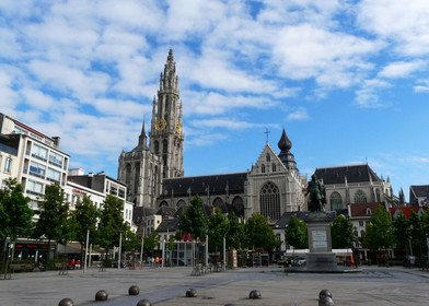 Antwerpen de modern ve aydınlık daire