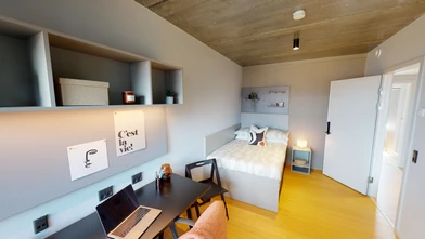 København de çift kişilik yataklı kiralık oda