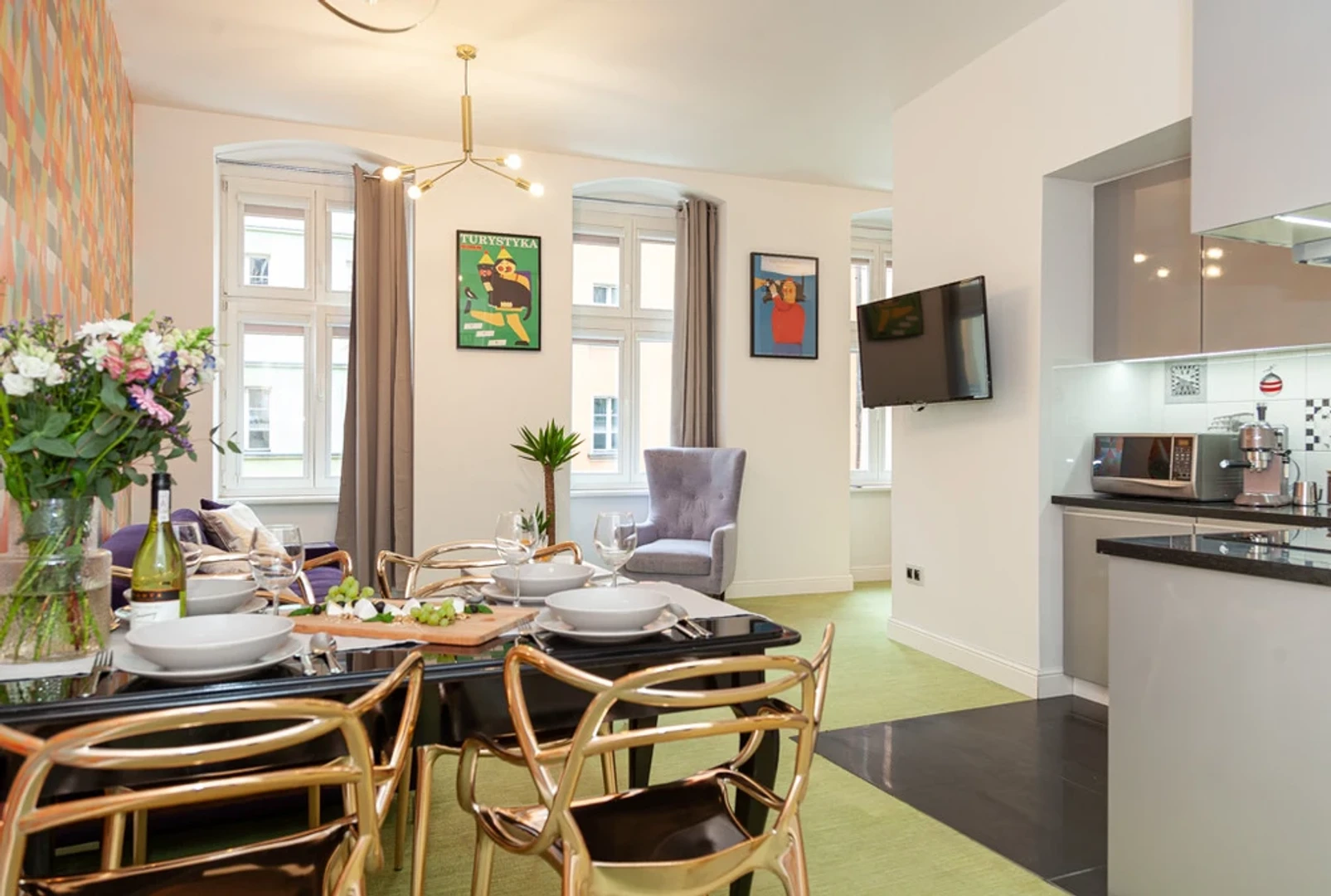 Entire fully furnished flat in Wroclaw