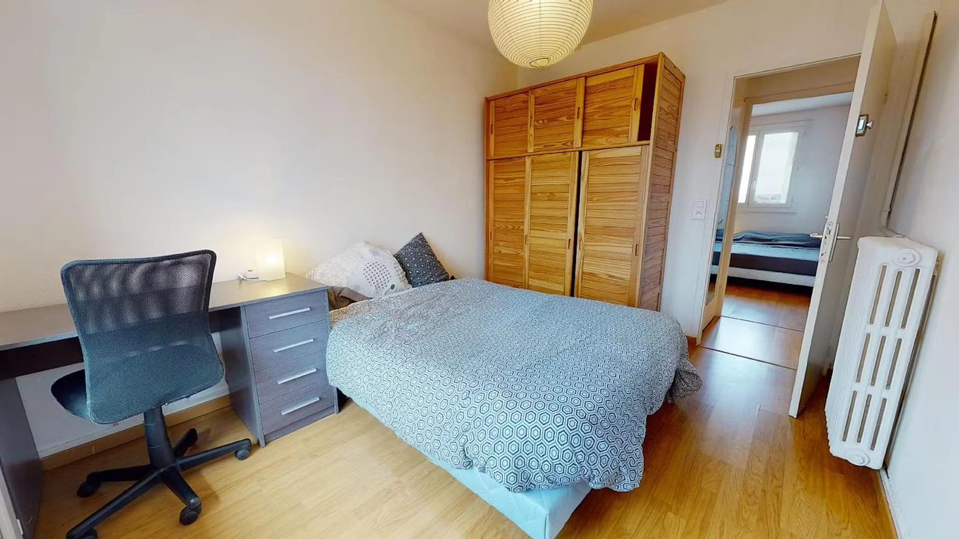 Habitación en alquiler con cama doble Toulouse