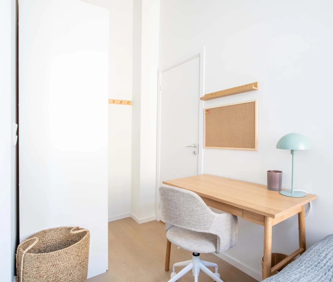 Chambre d'étudiant confortable et spacieuse dans 