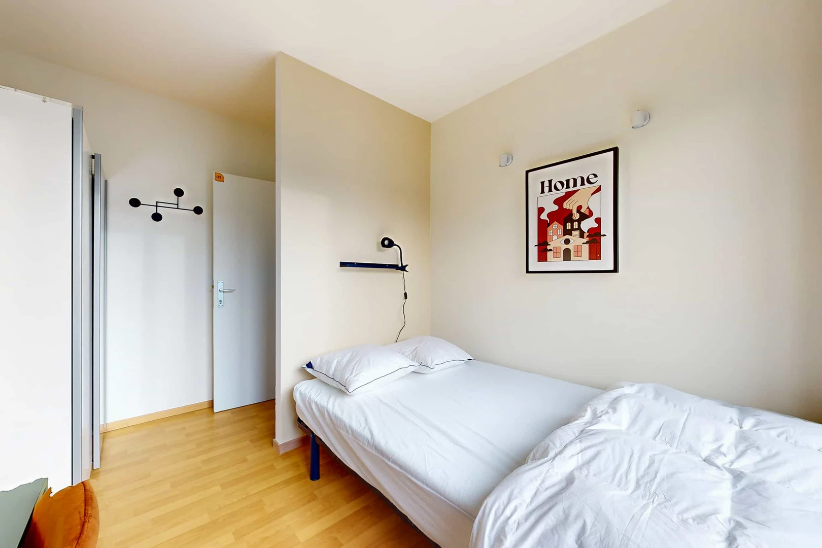 Habitación en alquiler con cama doble Bruxelles/bruselas