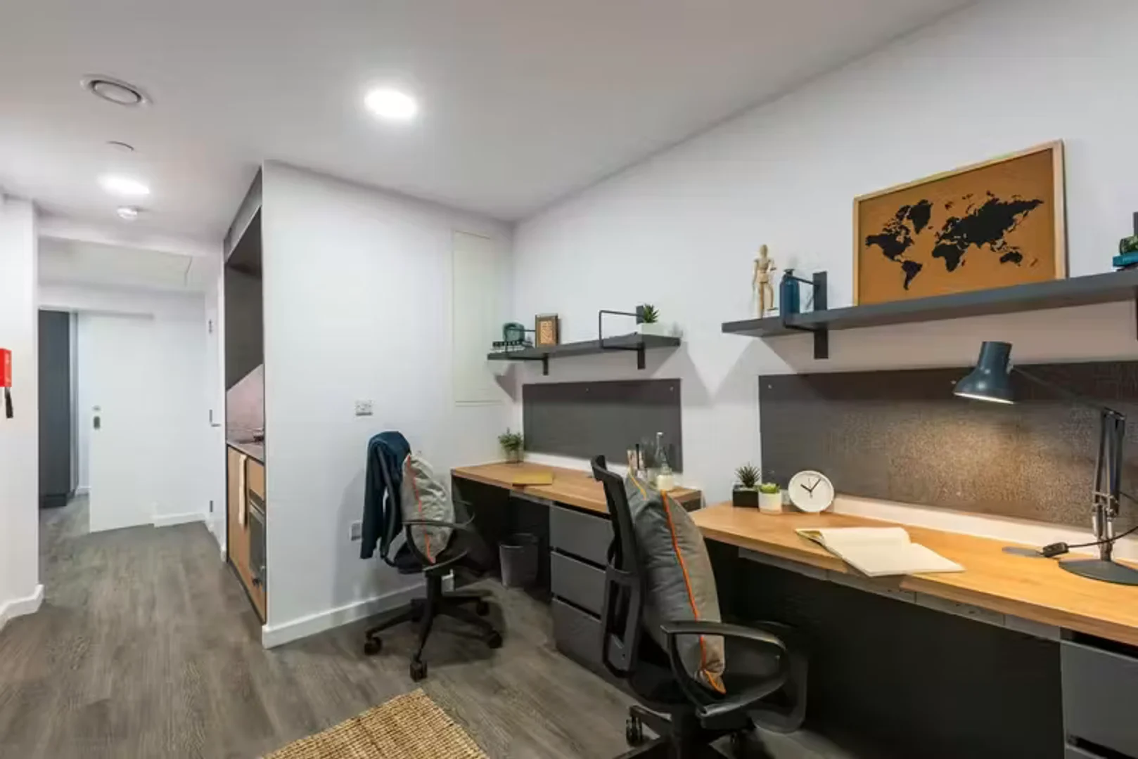 Chambre d'étudiant confortable et spacieuse dans