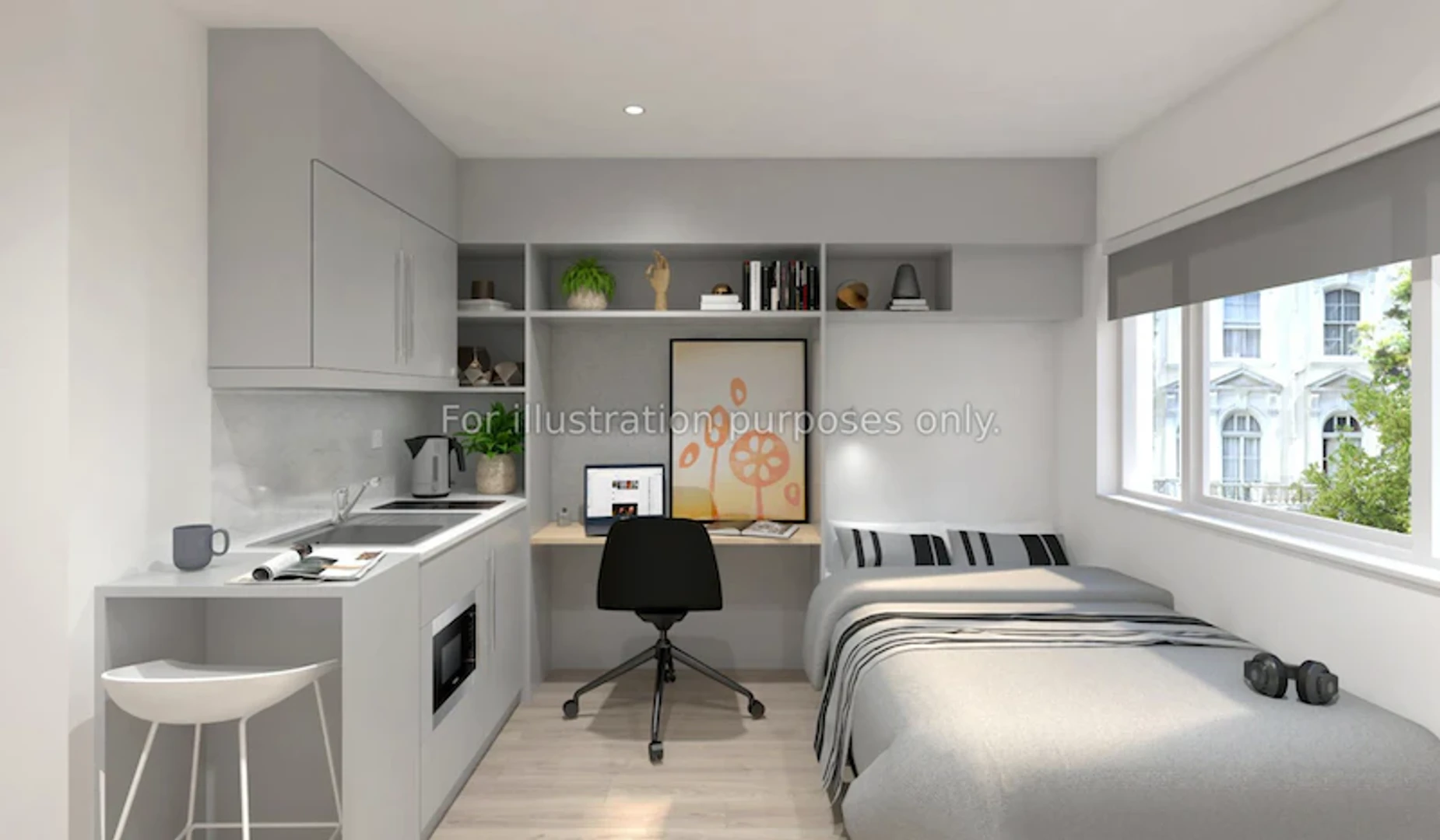 Bright private room in City Of Westminster