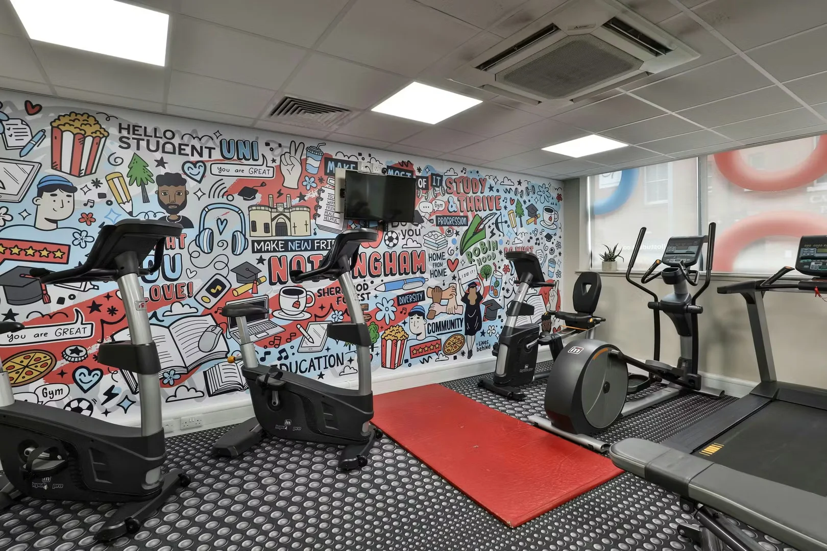 Chambre d'étudiant fonctionnelle parfaite pour étudier dans 