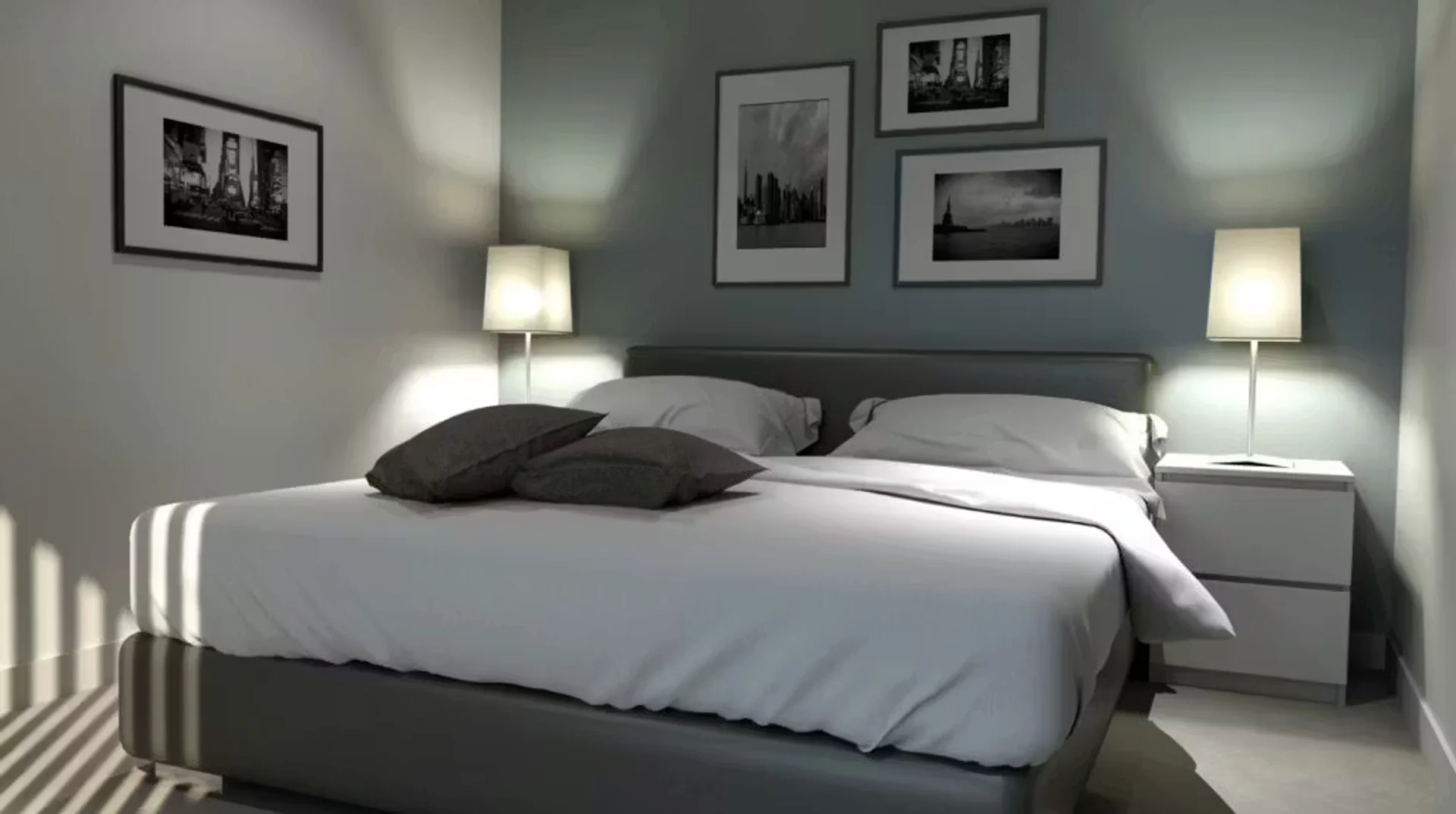Habitación estudiantil económica cerca del campus en 