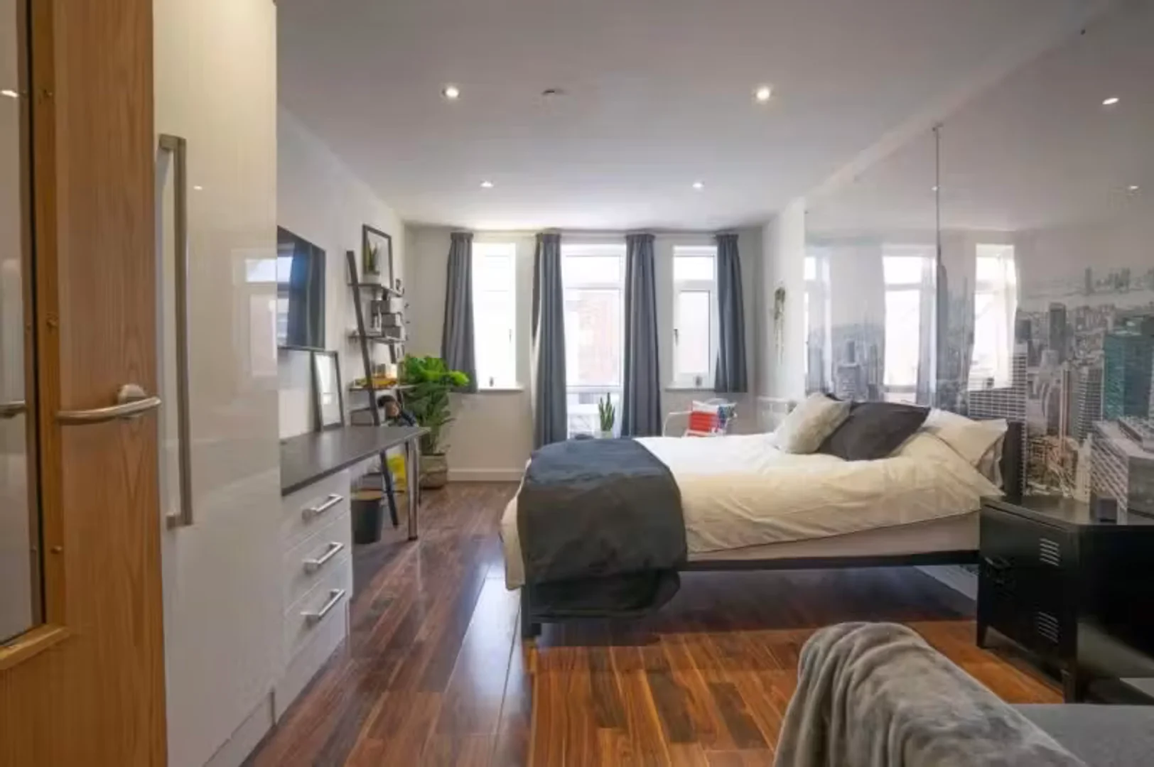 Habitación para estudiantes en con modernas comodidades