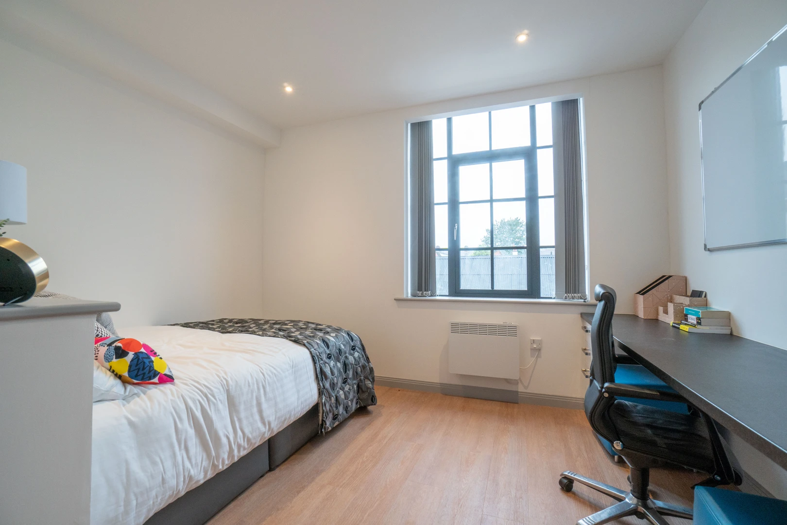 Leicester de çift kişilik yataklı kiralık oda