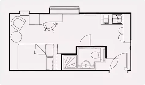 Habitación privada en Brougham Hayes, Bath BA2 3GF, United Kingdom, imagen 21 de 23