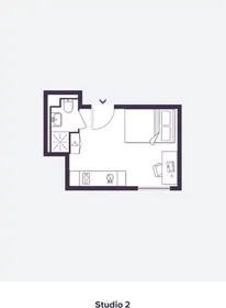 Stanza privata in 10 Moland St, Birmingham B4 7AU, United Kingdom, immagine 21 di 21