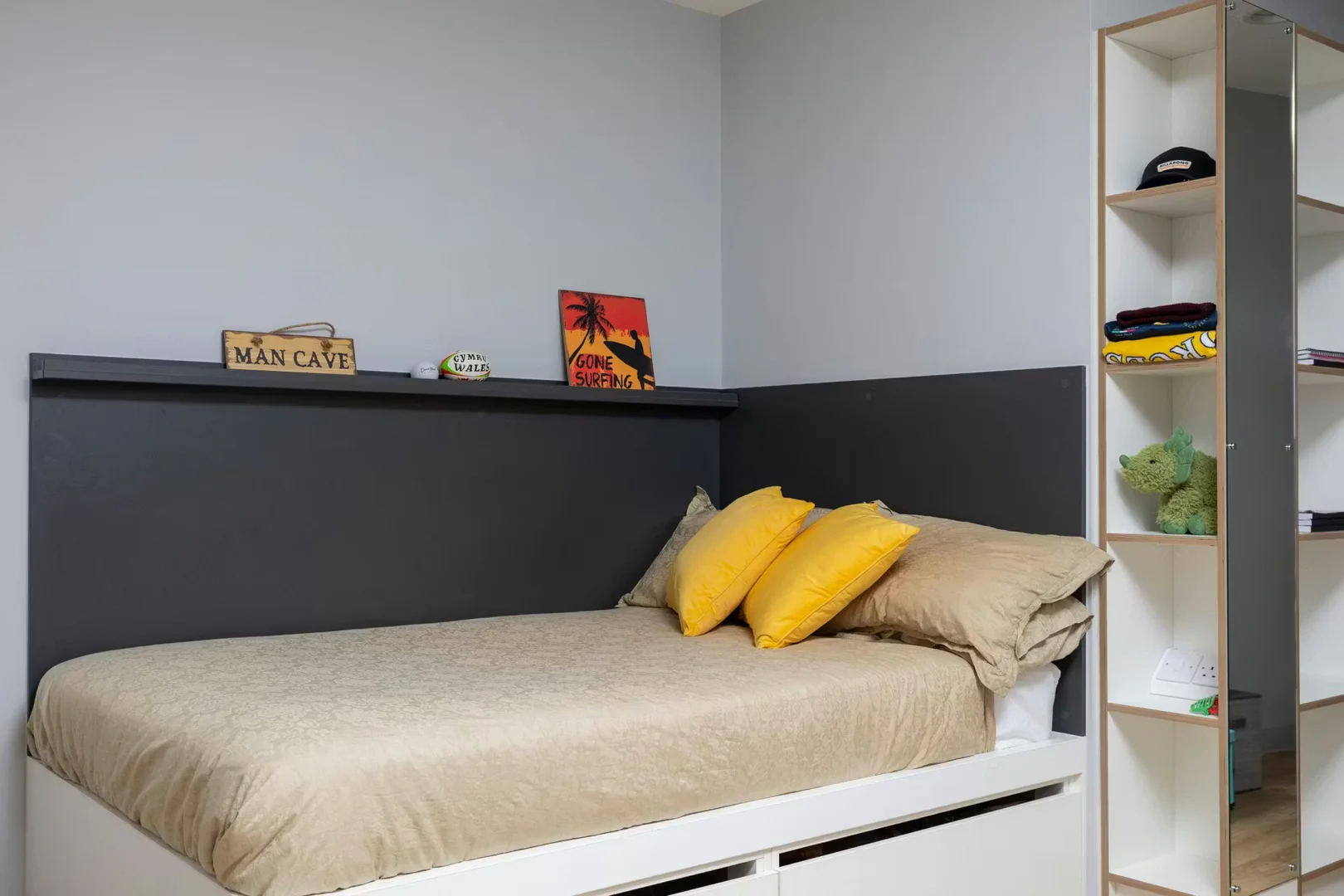Quarto acolhedor para estudantes disponível em 