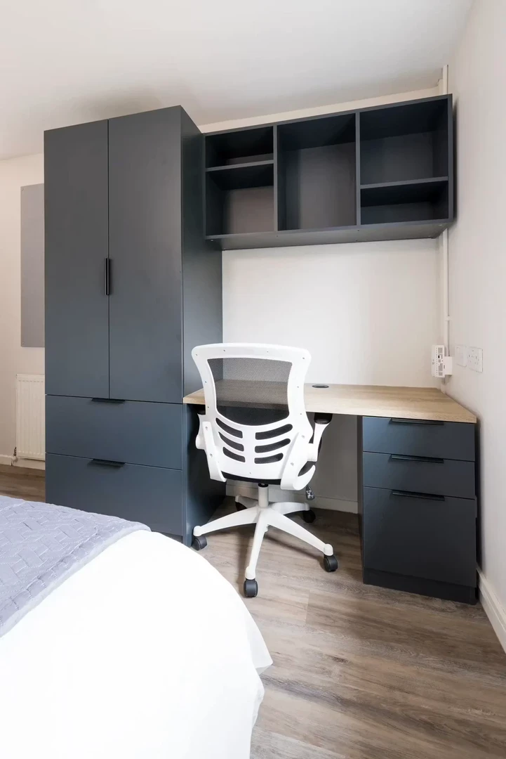 Chambre conviviale pour les étudiants dans avec des équipements modernes