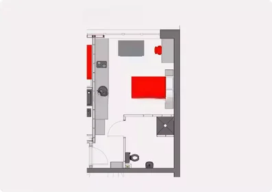 Prywatny pokój Queens Gate 15 – 17 Queen Terrace, Southampton, SO14 3LR, obraz 23 25
