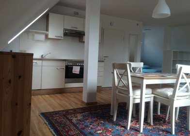Very bright studio for rent in Mannheim