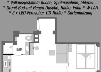Mainz de 2 kişilik stüdyo