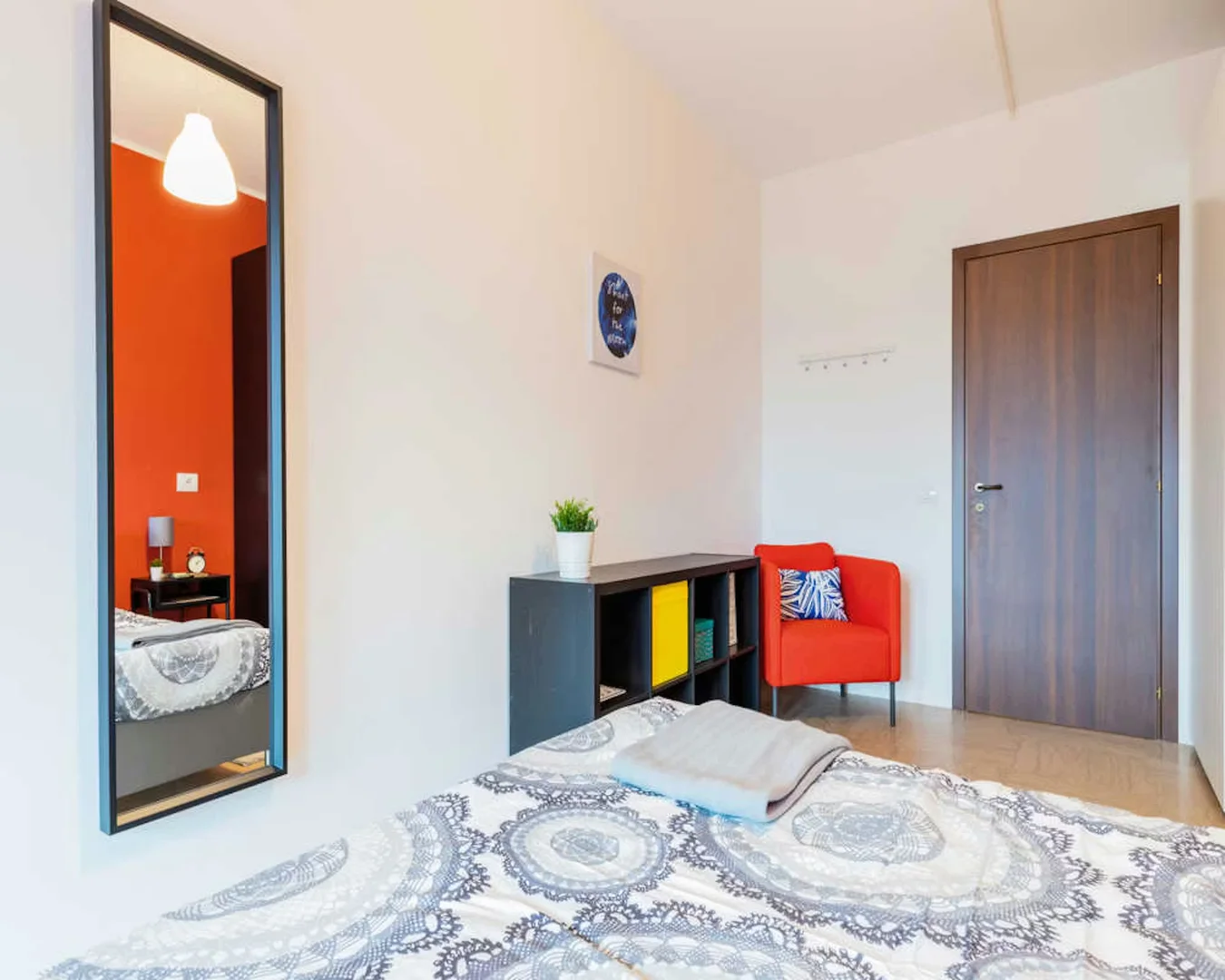 Quarto amigo do estudante em  com comodidades modernas