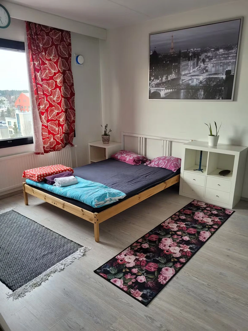 Espoo de çift kişilik yataklı kiralık oda