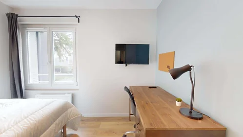Private room at 92 Rue de Blanzat, 63100 Clermont-Ferrand, France, image 2 of 17
