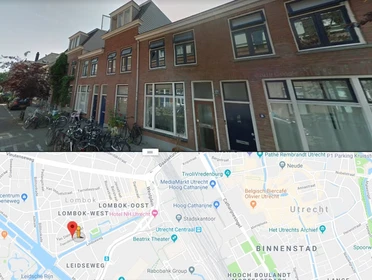 Komplette Wohnung voll möbliert in Utrecht