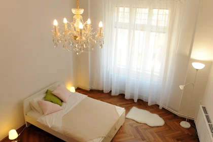 Chambre individuelle lumineuse à Brno