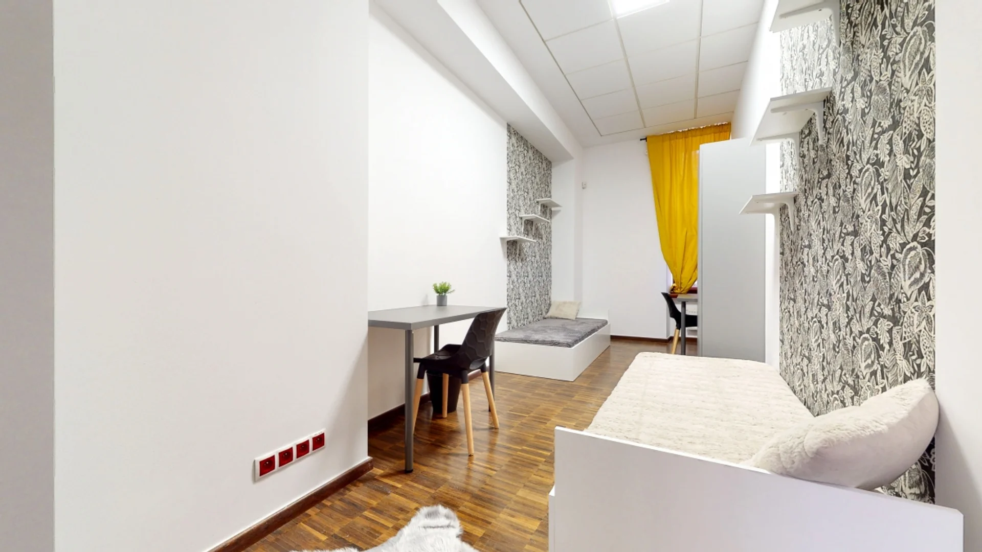 Habitación estudiantil económica con ubicación conveniente en 